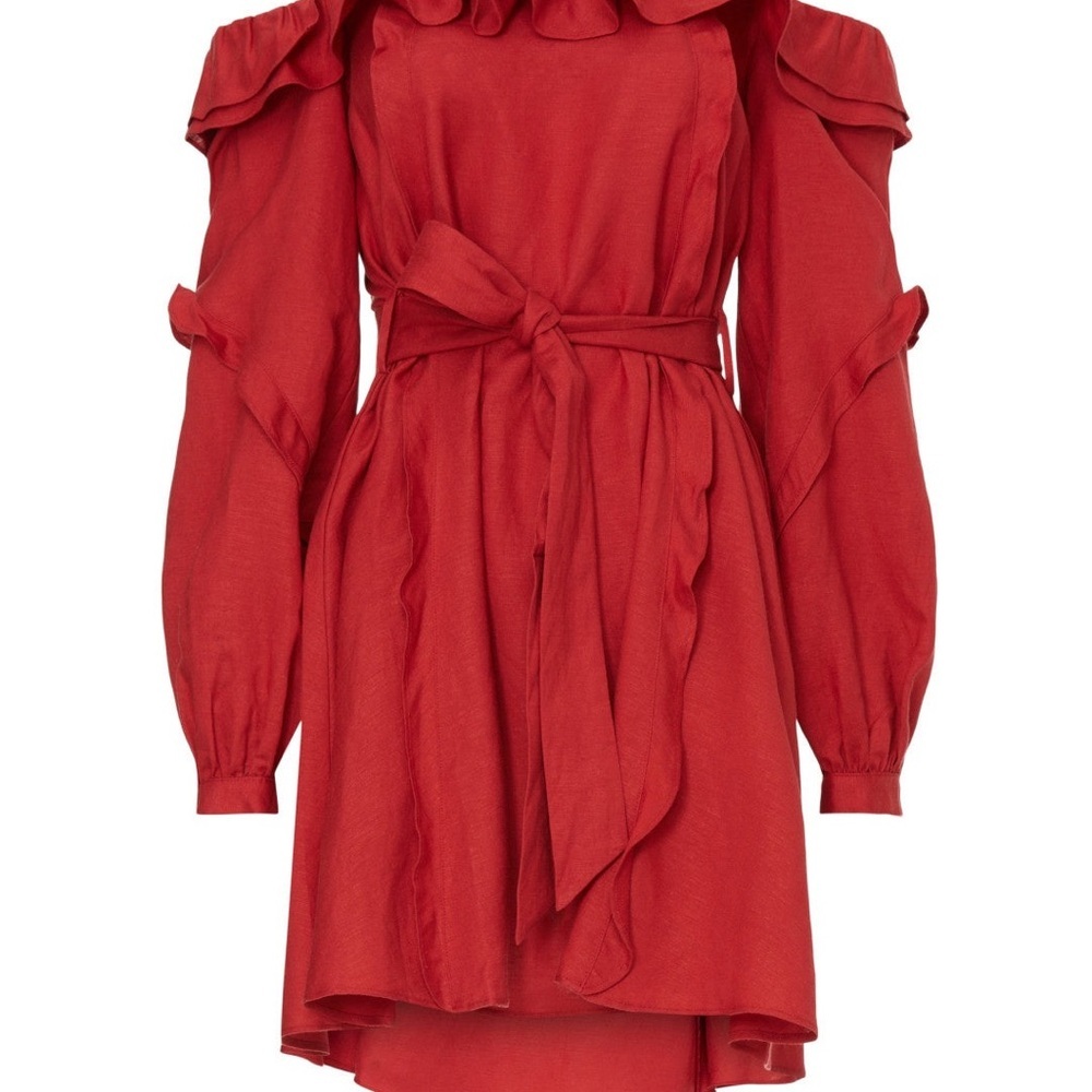 Marissa Webb Mini Linen Dress